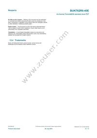 BUK762R6-40E Datasheet Page 12