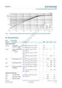 BUK762R6-60E Datasheet Page 5
