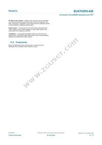 BUK762R9-40E Datasheet Page 12