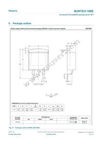 BUK7631-100E Datasheet Page 10