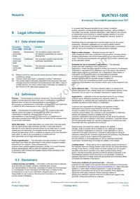 BUK7631-100E Datasheet Page 11