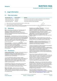 BUK7635-100A Datasheet Page 11