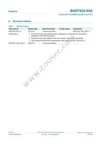 BUK7635-55A Datasheet Page 10