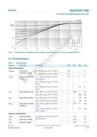 BUK763R1-60E Datasheet Page 5