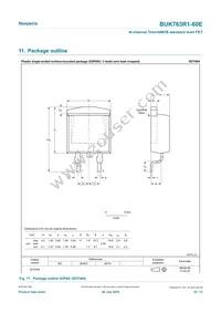 BUK763R1-60E Datasheet Page 10