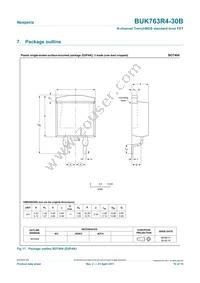 BUK763R4-30B Datasheet Page 10