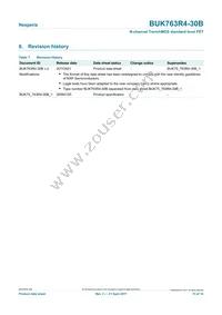 BUK763R4-30B Datasheet Page 11