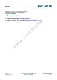 BUK763R6-40C Datasheet Page 13