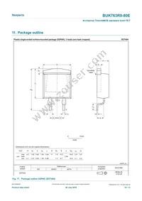 BUK763R8-80E Datasheet Page 10