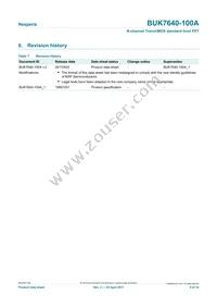 BUK7640-100A Datasheet Page 9