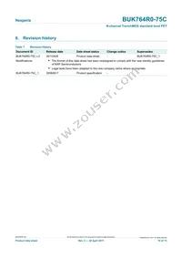 BUK764R0-75C Datasheet Page 10