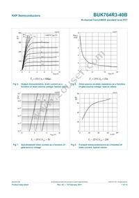 BUK764R3-40B Datasheet Page 8