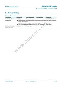 BUK764R3-40B Datasheet Page 12