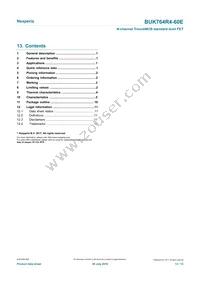 BUK764R4-60E Datasheet Page 13