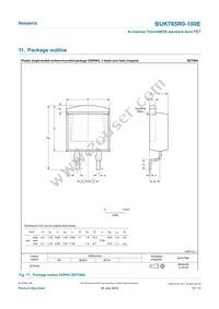 BUK765R0-100E Datasheet Page 10