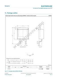 BUK766R0-60E Datasheet Page 10