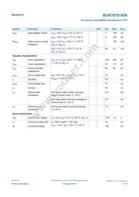 BUK7675-55A Datasheet Page 5