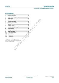 BUK7675-55A Datasheet Page 12