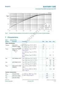 BUK768R1-100E Datasheet Page 5