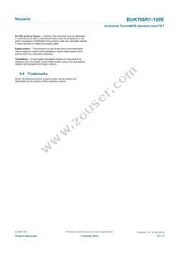 BUK768R1-100E Datasheet Page 12