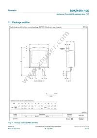 BUK768R1-40E Datasheet Page 10