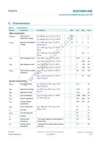 BUK768R3-60E Datasheet Page 5