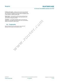 BUK768R3-60E Datasheet Page 11