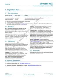 BUK7905-40AI Datasheet Page 13