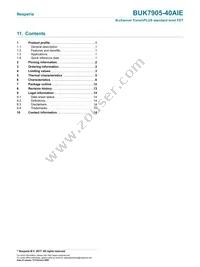 BUK7905-40AIE Datasheet Page 15