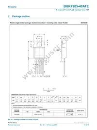 BUK7905-40ATE Datasheet Page 12