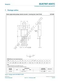 BUK7907-40ATC Datasheet Page 12