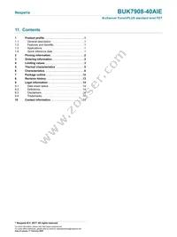 BUK7908-40AIE Datasheet Page 15