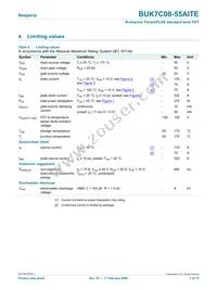 BUK7C08-55AITE Datasheet Page 3