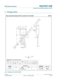 BUK7E07-55B Datasheet Page 10