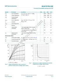BUK7E1R6-30E Datasheet Page 7