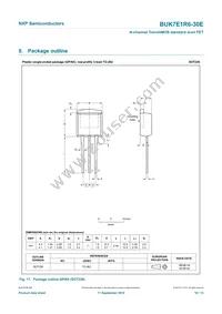BUK7E1R6-30E Datasheet Page 11