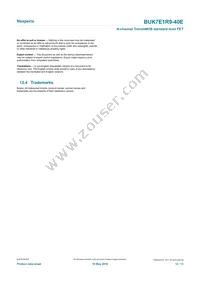 BUK7E1R9-40E Datasheet Page 12