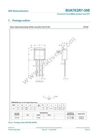 BUK7E2R7-30B Datasheet Page 11