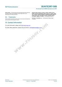 BUK7E2R7-30B Datasheet Page 14