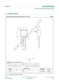 BUK7E3R5-60E Datasheet Page 9