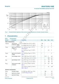 BUK7E5R2-100E Datasheet Page 5