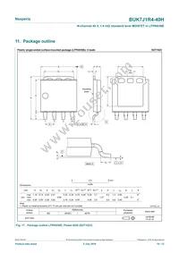 BUK7J1R4-40HX Datasheet Page 10