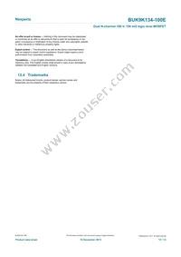 BUK7K134-100EX Datasheet Page 12