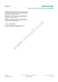 BUK7K32-100EX Datasheet Page 12