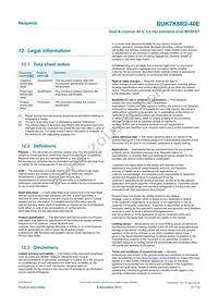 BUK7K6R2-40EX Datasheet Page 11