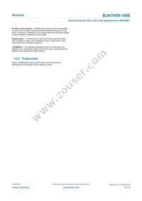 BUK7K89-100EX Datasheet Page 12