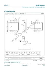 BUK7M10-40EX Datasheet Page 10