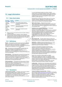 BUK7M12-60EX Datasheet Page 11