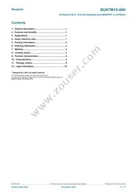 BUK7M15-40HX Datasheet Page 11