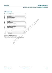 BUK7M15-60EX Datasheet Page 13